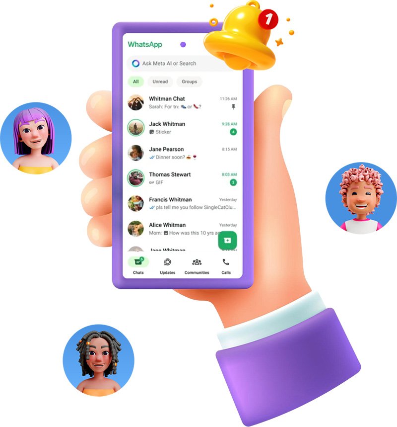 Download Ai WhatsApp Profile Pictures
